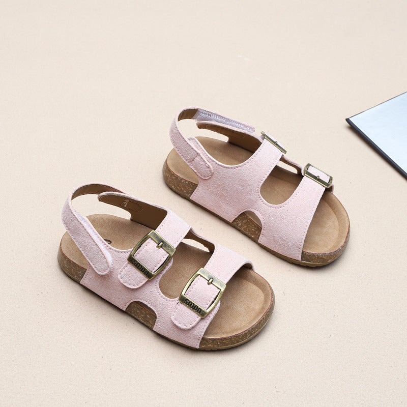 Children'S Sandals 2025 Hollow Open-Toe Beach Shoes Girls' Fashion Versatile Casual Non-Slip Baby Shoes - Image 4