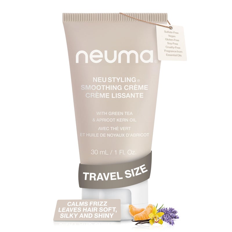 Neuma Neu Styling Smoothing CrÃ¨me 1 Fl. Oz. Anti-Frizz Styling Cream with Lavender, Mandarin & Vanilla Scent, Travel Size Hair Smoothing Cream - Image 1