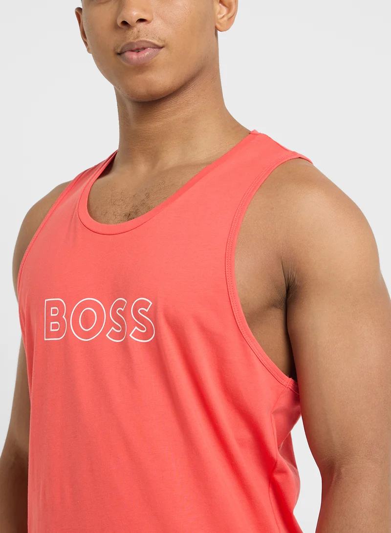 بوس Logo Crew Neck Vest