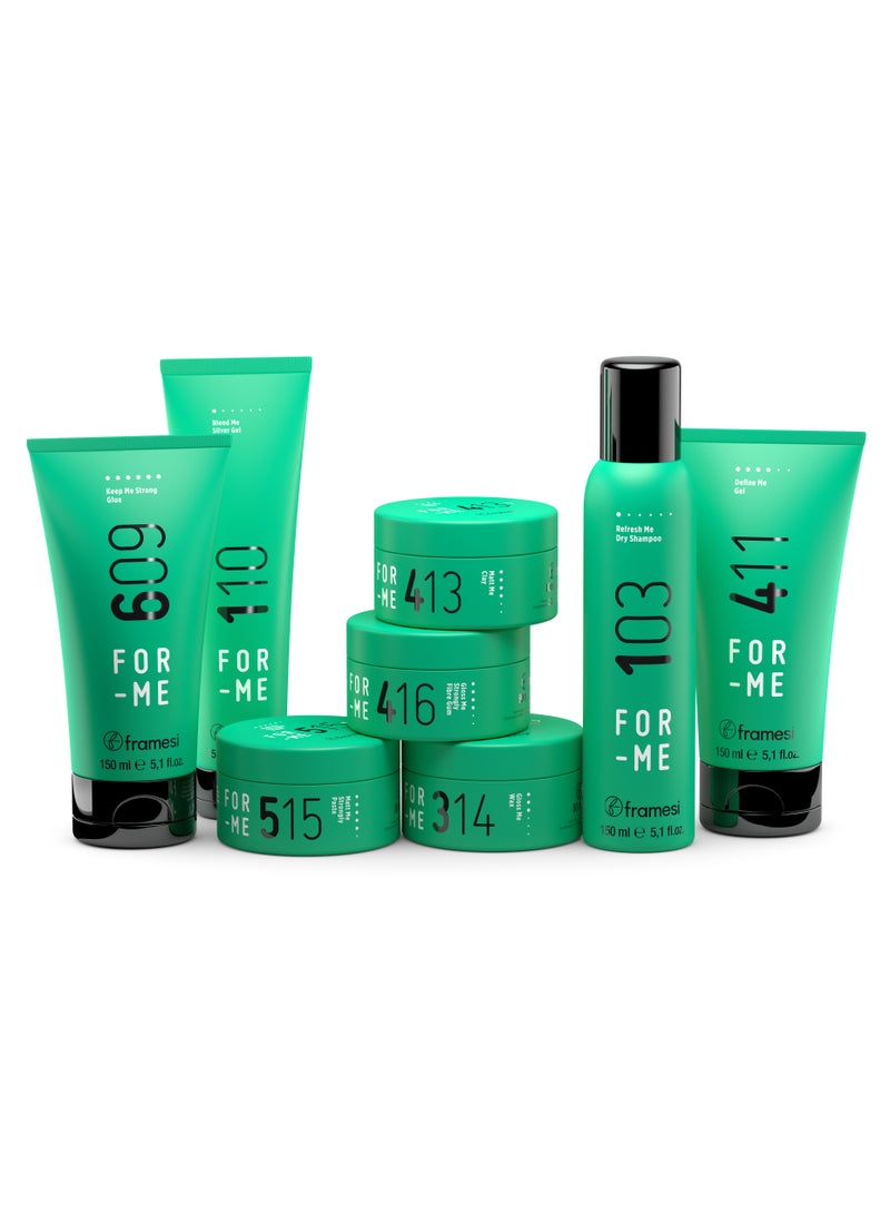 framesi FOR ME - 314 GLOSS ME WAX 80 ML | Re-shapeable Control | FOR SEMI-SHINY STYLES - Image 3