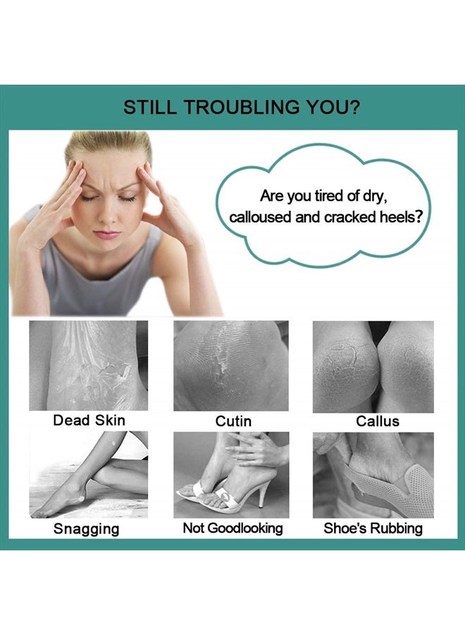 CAREHOOD Foot File Callus Remover - Multi Purpose 4 in 1 Feet Pedicure Tools with Foot Scrubber, Pumice Stone, Foot Rasp and Sand Paper for Home Foot Care (Grey Pedicure Foot File) - Image 2