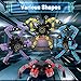 Dilabnba 20 PCS Transformable Chain Robot Fidget Spinner Finger Toy DIY Deformation Robot Mechanical Spinner for Kids Adults Stress Relief Gifts for Prize Stuffer Party Favor - Image 4