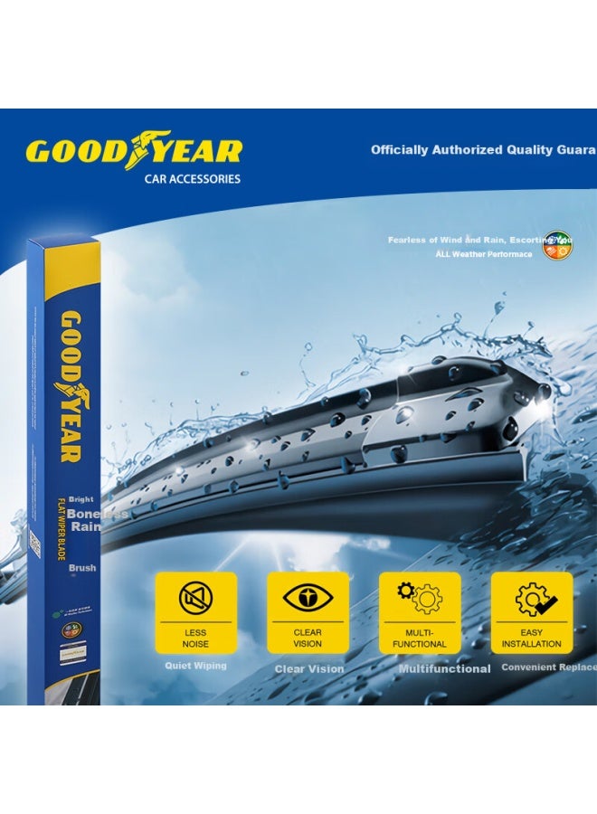 Goodyear Mercedes-benz S-class Windshield Wipers For S400/s450 Models, Boneless Rubber Strip S Wiper Blades Without Heating And Water Spray Functio - Image 3