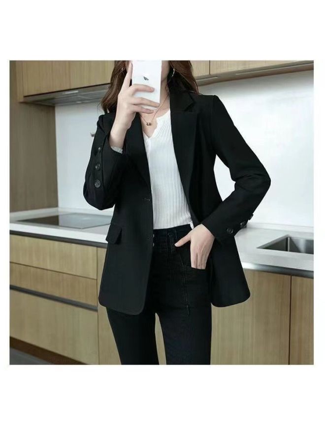 Small Suit Jacket Women's Spring And Autumn 2025 Korean Style Loose Cyber Celebrity High-end Elegant Western Style Fashionable Casual Suit 