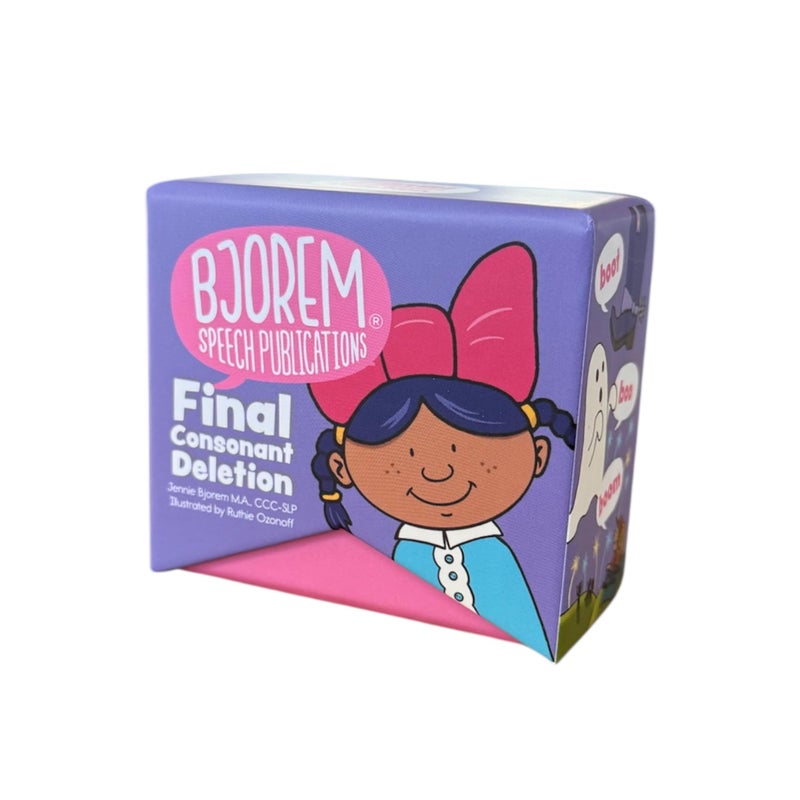 Bjorem Speech Bjorem Final Consonant Deletion Speech Therapy Deck 25 Minimal Pairs for Children Who Omit Final Sounds - Image 3