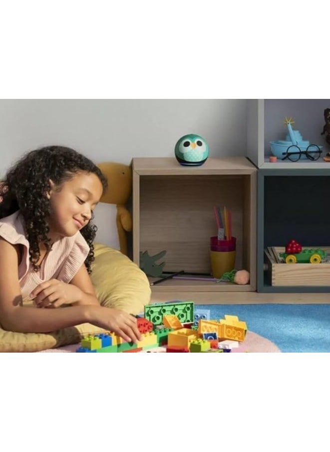 REBENUO Smart Home Systems  Dot Kids owl shape fifth generation latest version  - Image 4