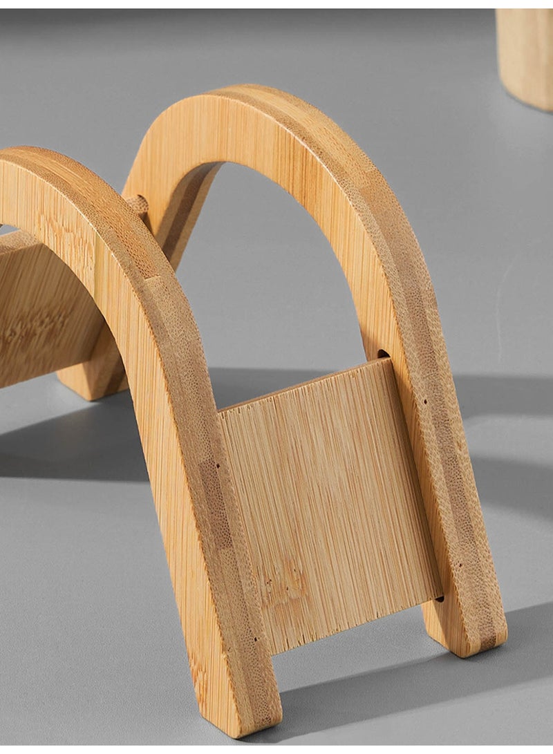 V Type Wood Coffee Filter Holder for Holding 100Pcs Cone Filters Papers - Image 5