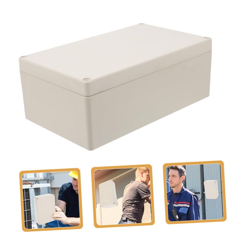DOITOOL Outdoor Waterproof Storage Box Connection Box Weatherproof Extension Cord Safety Cover - Image 5