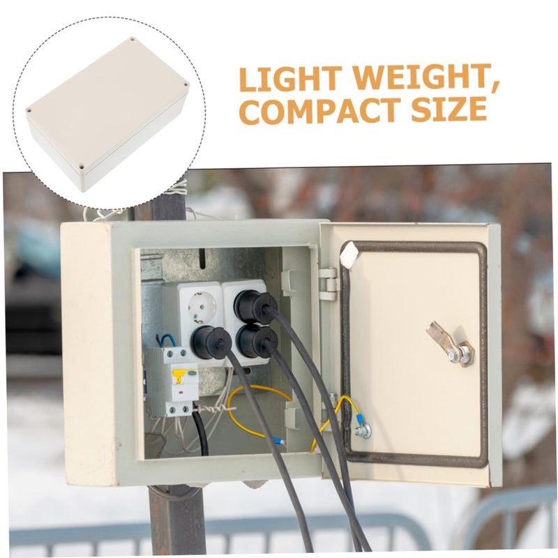 DOITOOL Outdoor Waterproof Storage Box Connection Box Weatherproof Extension Cord Safety Cover - Image 3