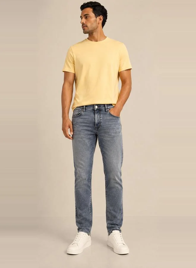 Take Two Men Regular Fit Tapered Jeans By Falcon