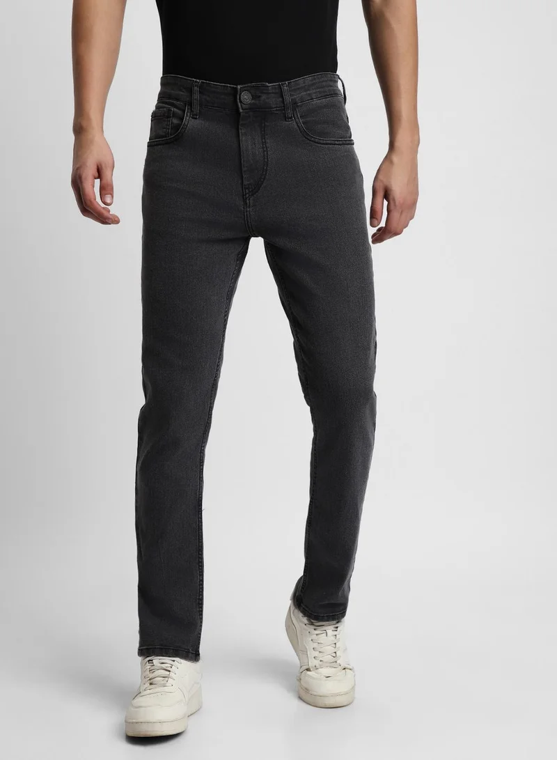 Dennis Lingo Grey Jeans For Men