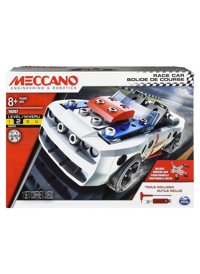 Meccano - Erector by Meccano - Race Car Model Vehicle Building Kit, for Ages 8 and up, STEM Construction Education Toy - Image 1