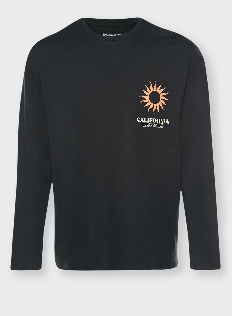JACK & JONES Oahu Crew Neck T-Shirt