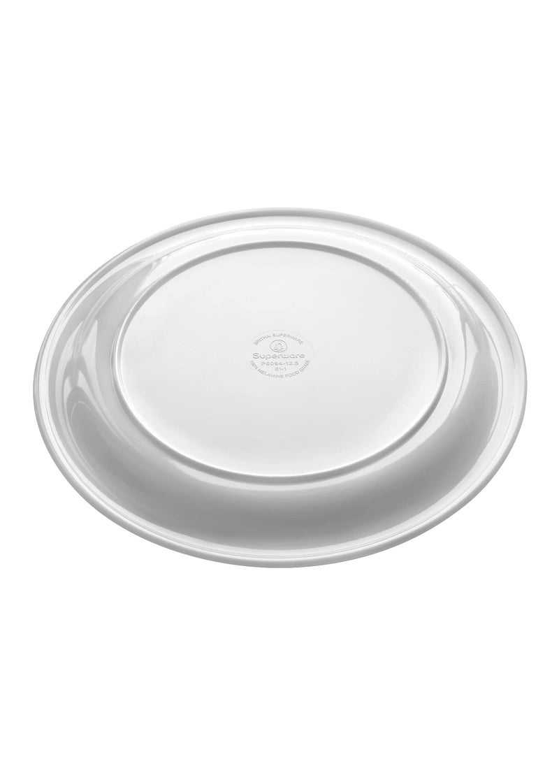 Superware Superware | Pure Melamine | Small Plate Set – ForgetMeNot 7.5” (6 nos.) | Stain Free, Glazed Finish  - Image 5