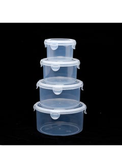 Generic Factory Direct Multi-buckle Commercial Crisper Food Grade Refrigerated Heated Crisper Storage Sealed-Specifications:Square Z04 2000ml-Color:Transparent  - Image 4