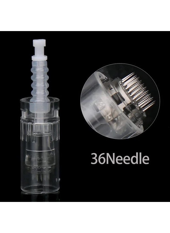 Kostech كارتريدج إبر كوتش ديرما بن 12 دبوس I 36 دبوس I ألتيما 12 دبوس و 36 دبوس لتجديد البشرة ومكافحة الشيخوخة (عبوة من 10، كارتريدج إبر 36 دبوس) - Image 2