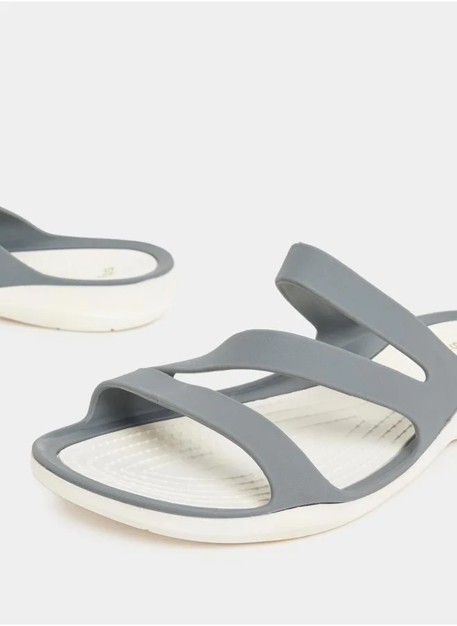 Styli Strappy Plain Slides