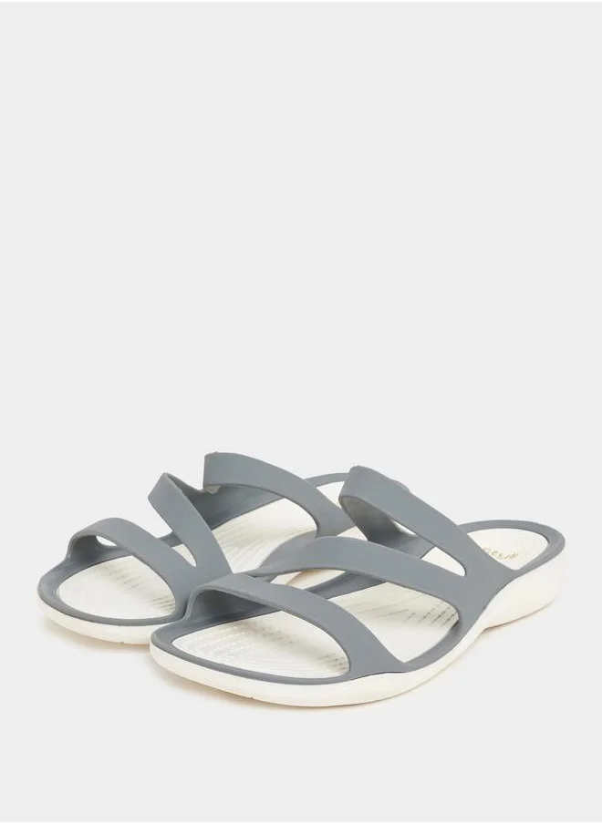 Styli Strappy Plain Slides