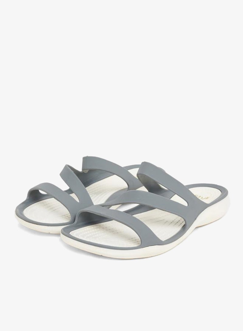 Styli Strappy Plain Slides - Image 3