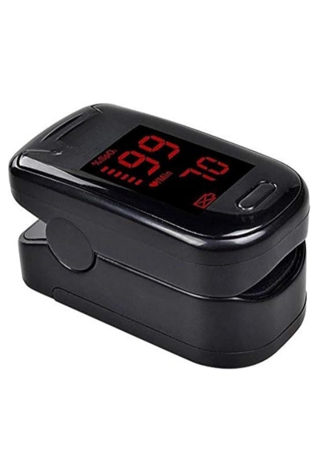 Finger Pulse Oximeter – Accurate Blood Oxygen & Heart Rate Monitor – Easy-to-Use Digital Device for Daily Health Tracking