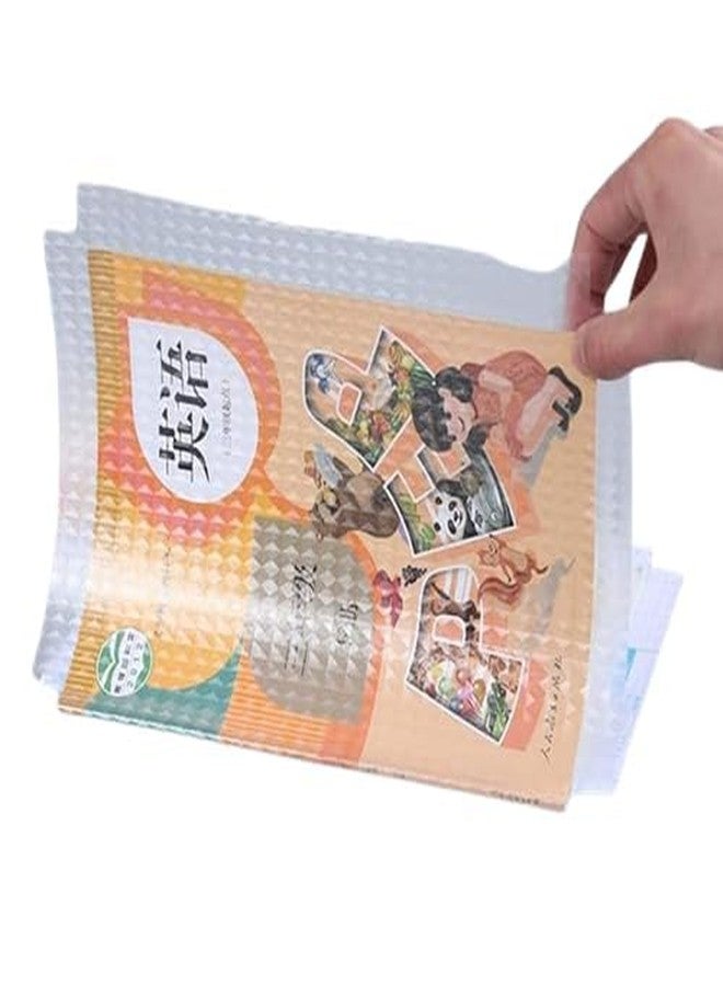 ZSIGNS Transparent Paper Sticker Book Cover Film Clear Matte | Textbook Protective Case Cover Can Be Cut Self-Adhesive | Craft,Waterproof, School, A4 Book Cover (PACK 20PCS) - Image 1