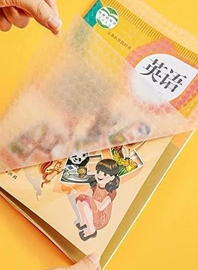 ZSIGNS Transparent Paper Sticker Book Cover Film Clear Matte | Textbook Protective Case Cover Can Be Cut Self-Adhesive | Craft,Waterproof, School, A4 Book Cover (PACK 20PCS) - Image 2