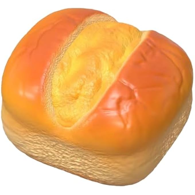 Kiibru Cracked Bread Squishy Jumbo Bread Scented Stressrelief Fidget Squishies Toy Collection (Bread) - Image 1