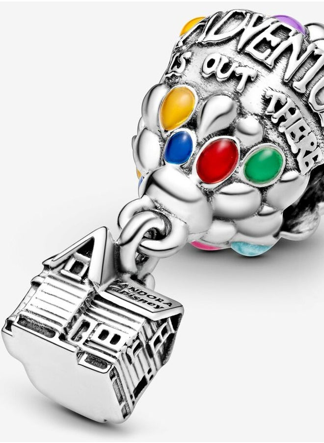PANDORA - Disney Pixar Up House & Balloons Charm for Pandora Moments Women's Bracelet 798962C01 - Image 1
