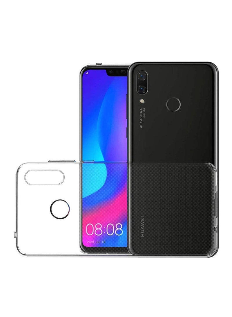 مايجين حافظة لهاتف هواوي بي سمارت بلس وهواوي نوفا 3I مقاس 6.3 بوصة غطاء خلفي شفاف من مطاط البولي يوريثان الناعم - Image 5