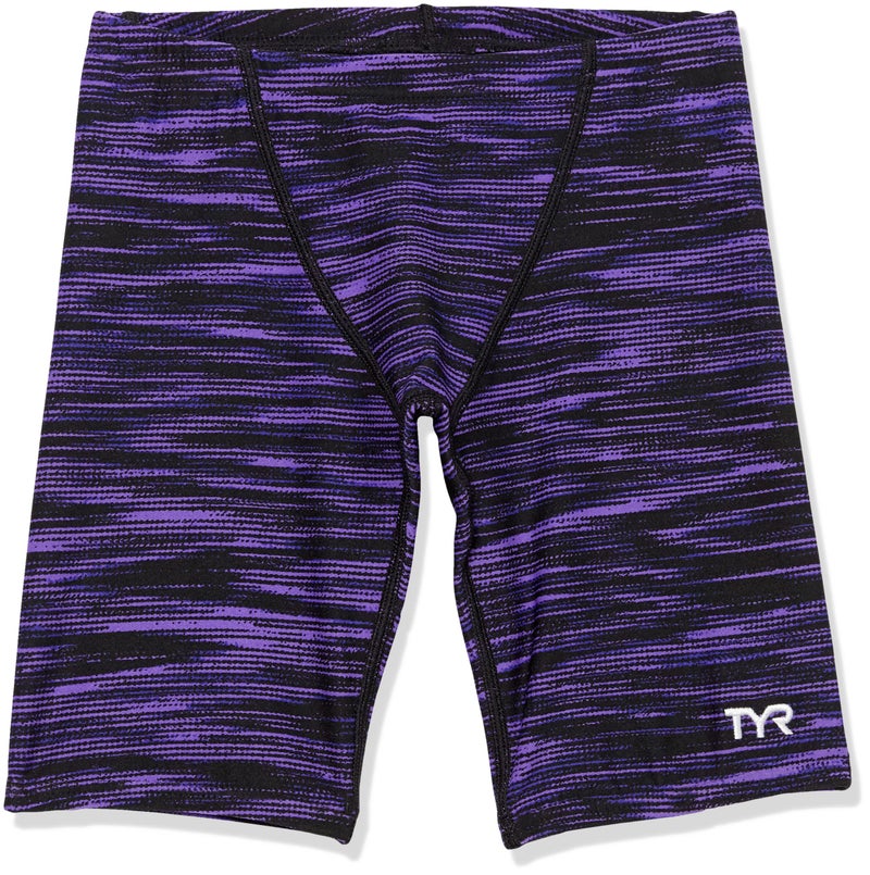TYR Boy's Durafast Elite Jammer Swimsuit, Purple, 22 - Image 2