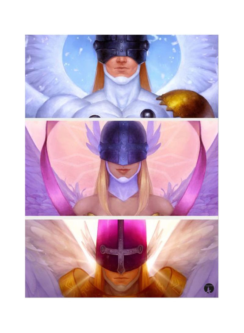 RKN The Anime Digimon Mouse Pad Multicolour