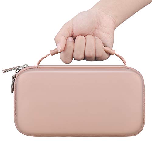 Canboc Carrying Case for Halo Bolt Portable Car Jump Starter 58830/57720/44400 mWh, Halo Bolt ACDC Max 55500 mWh Phone Charger, Mesh Bag for Jumper Cable, AC Wall Charger, Charge,Rose Gold - Image 5