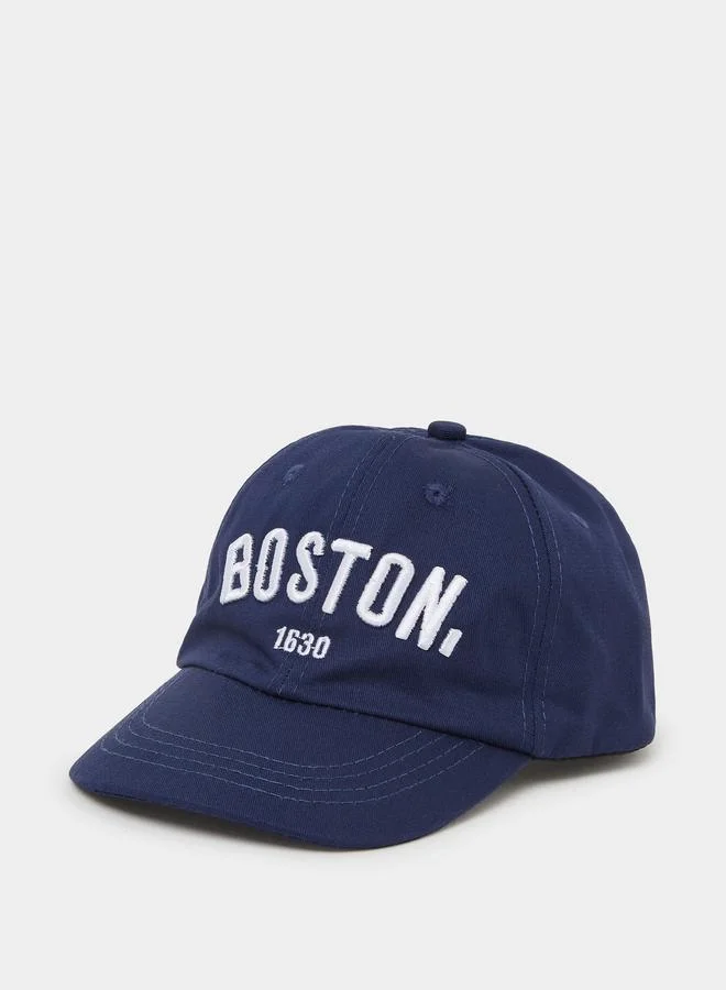ستايلي Teen Boys Embroidered Cotton Baseball Cap
