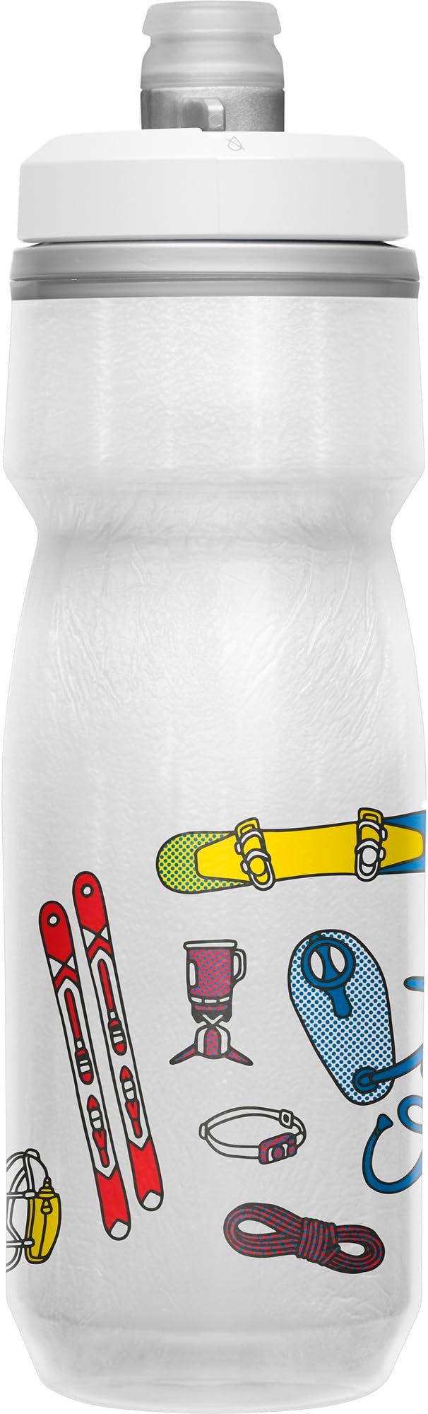 CamelBak Podium Chill Insulated Bike Water Bottle - Easy Squeeze Bottle - Fits Most Bike Cages - 21oz  Wild Pride - Image 1