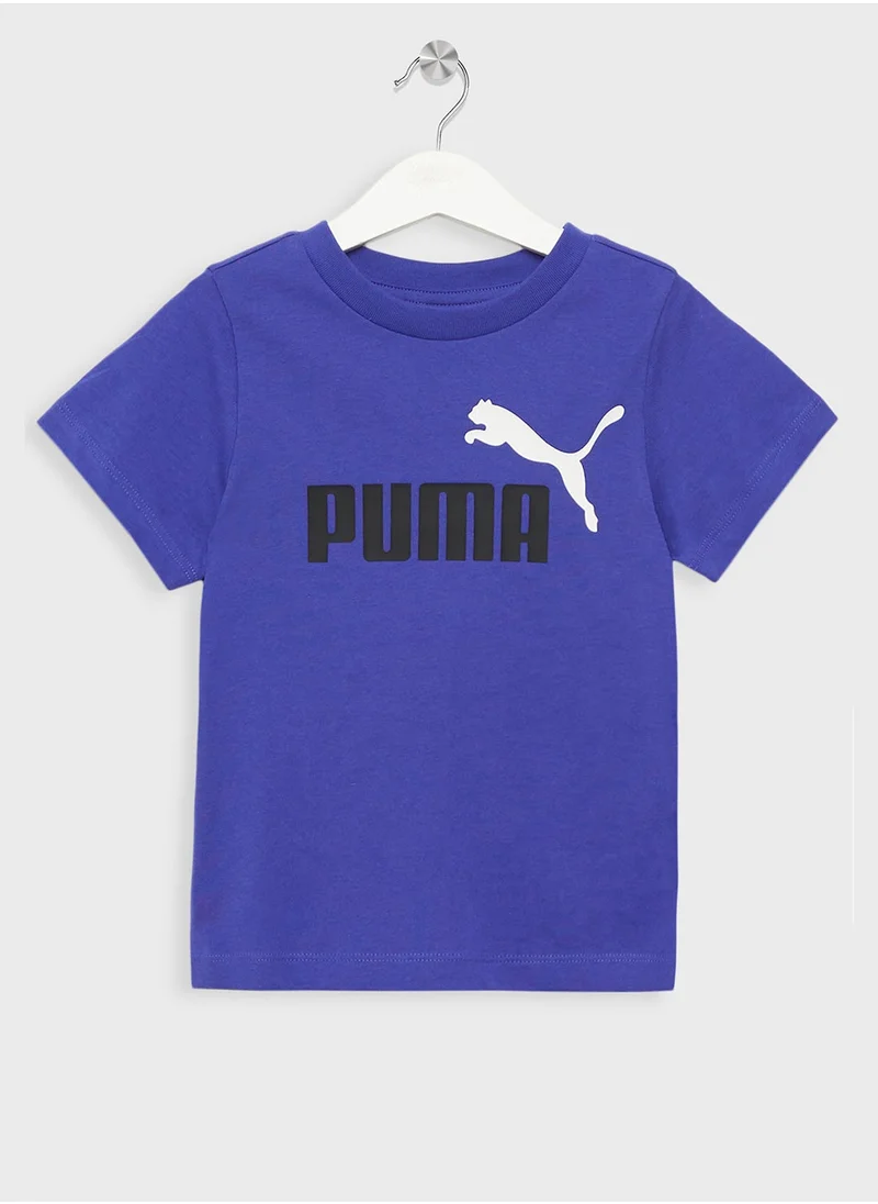 PUMA Infant Minicats T-Shirt & Shorts Set