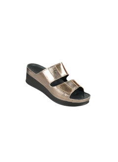 VITAL 148-1138 Vital Ladies Sandals Lara 16003AS Gold  - Image 1