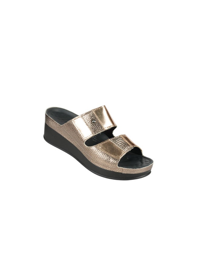 VITAL 148-1138 Vital Ladies Sandals Lara 16003AS Gold  - Image 1