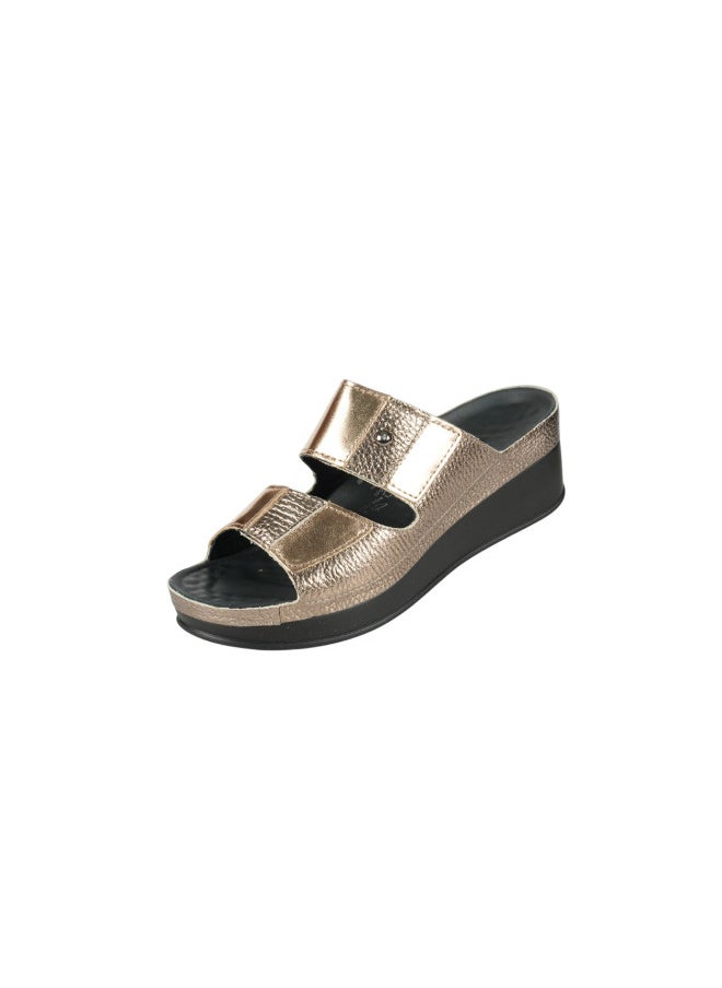 VITAL 148-1138 Vital Ladies Sandals Lara 16003AS Gold  - Image 3