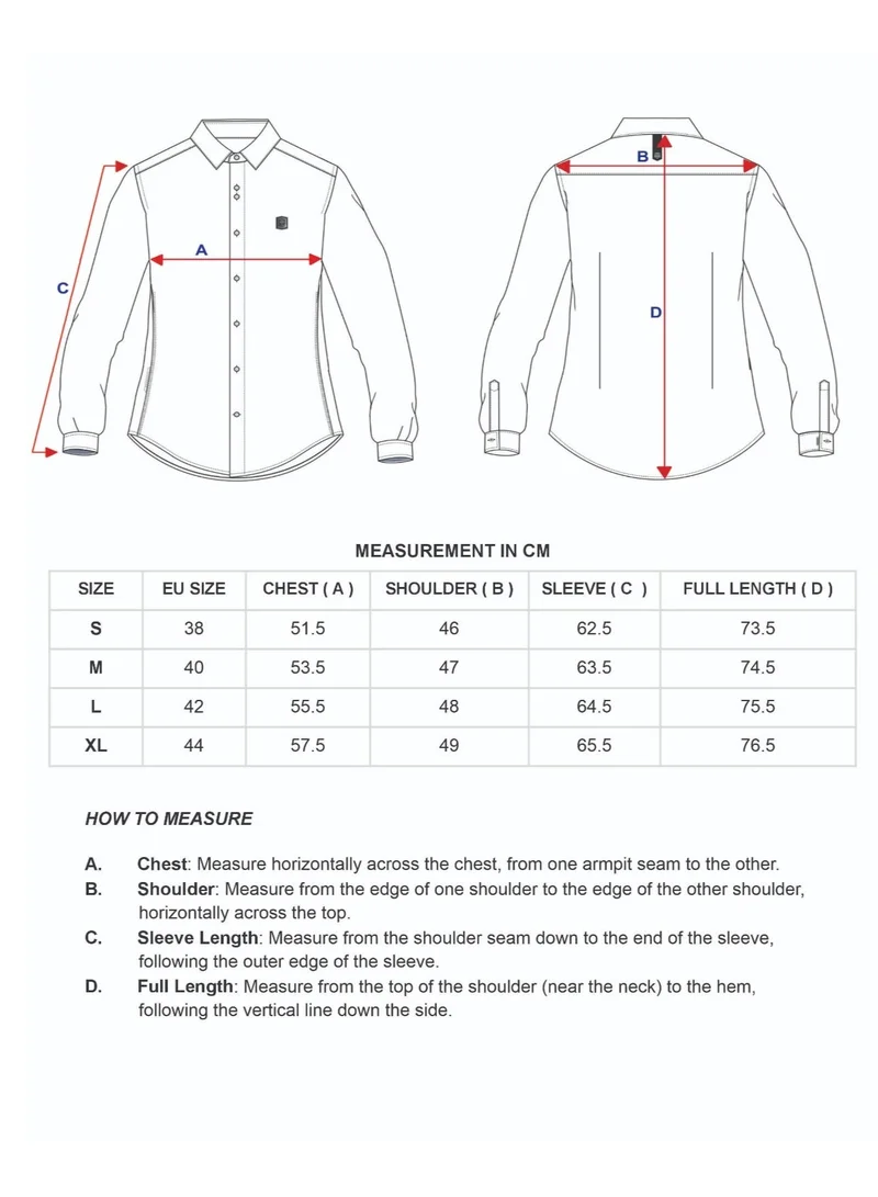 Theodore  The Navy Blue Shirt for Men | Best Price UAE