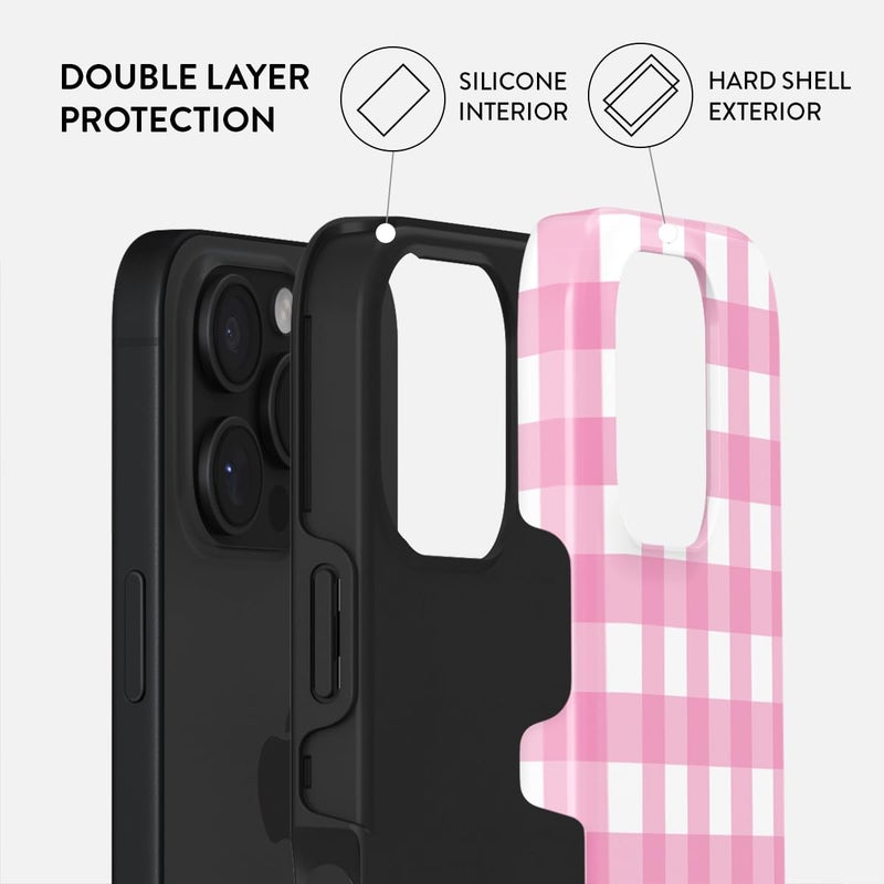 BURGA حافظة هاتف BURGA لجهاز iPhone 16 Pro Max - لطيفة، عصرية، جمالية، غلاف هاتف بنمط، حماية صلبة - تناسب حافظة Apple iPhone 16 Pro Max للنساء والرجال - Image 2