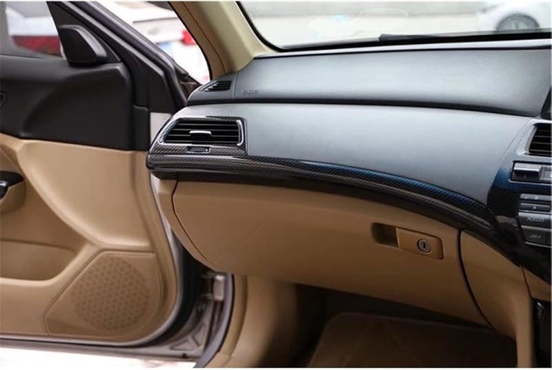 Wood Color Dashboard Trim Strips For Honda Accord 8th Gen 2008 2013 Right Hand Drive - Image 5