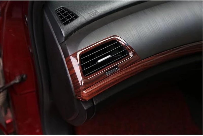 Wood Color Dashboard Trim Strips For Honda Accord 8th Gen 2008 2013 Right Hand Drive - Image 4