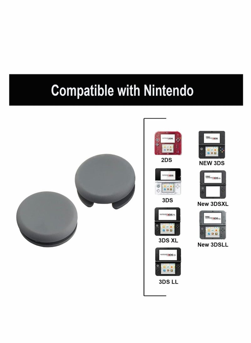 Excefore 2Pcs Analog Stick Cap Replacement 3D Joystick Cover for 2DS/3DS/3DSXL/3DSLL/New 3DS/New 3DSXL/New 3DSLL Controller  - Image 3