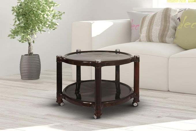 Prima 5008 Center Trolley Coffee TableTea TableTeapoy for Home Office Outdoor Cherry