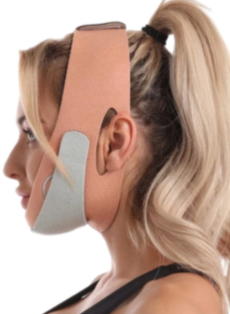 Face and chin support belt for post-surgery use - Image 4