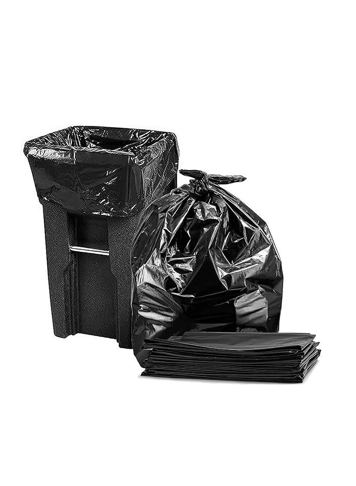 Garbage Bags 60-Piece  30 Gallon Black 65x95cm - Image 3