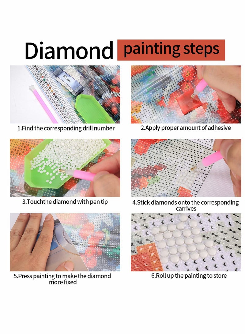 Excefore DIY 5D Diamond Painting Kits Full Drill - Image 4