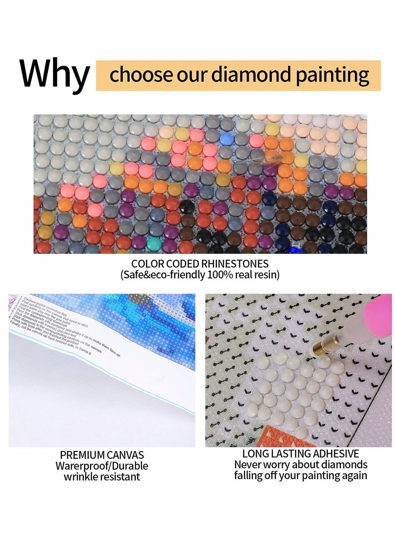 Excefore DIY 5D Diamond Painting Kits Full Drill - Image 3
