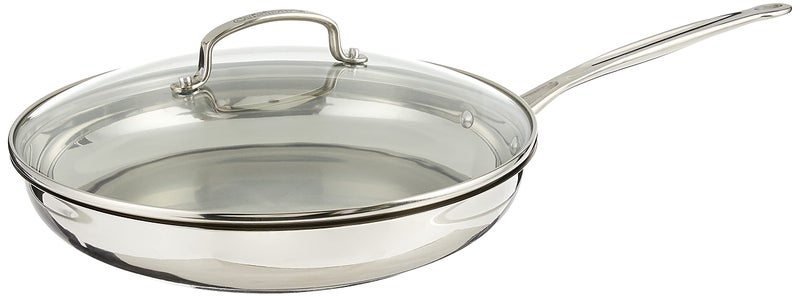 Cuisinart 12 Inch Skillet with Glass Cover Chefs Classic Collection 72230G - Image 2