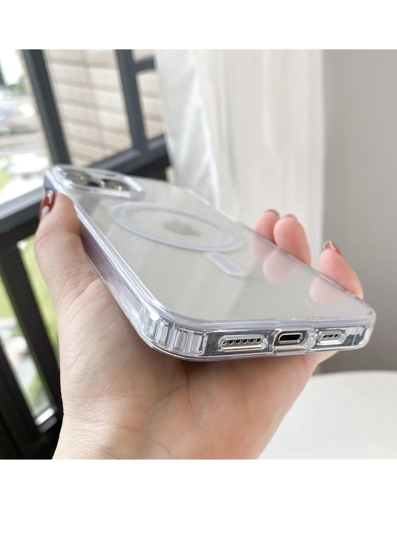 Iphone 15 Pro Max Clear Case Magsafe Compatible Shockproof - Image 3